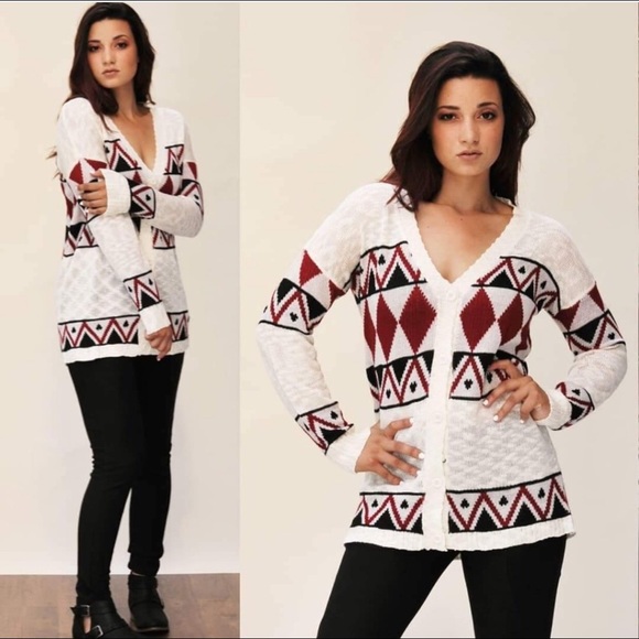 Diamond Shape Cardi 🔸 - Picture 5 of 6